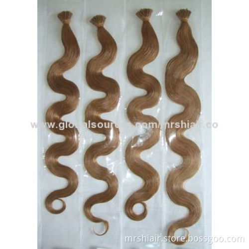 22-inch Bobby Wave Indian Pre-bonded Hair Extensions
